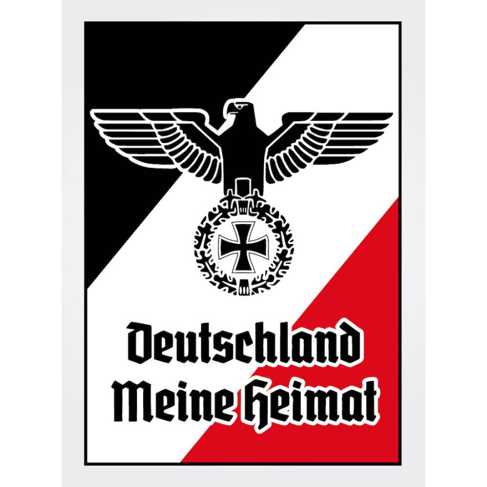 Blechschild - Adler Heimat