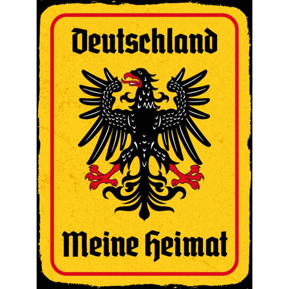 Blechschild - Adler Mein Heimat