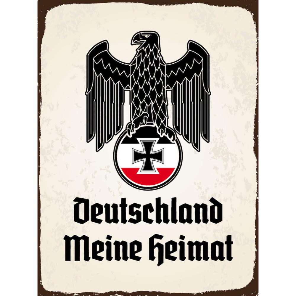 Blechschild - Adler Heimat