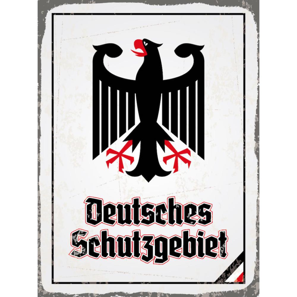 Blechschild - Adler D Schutzgebiet