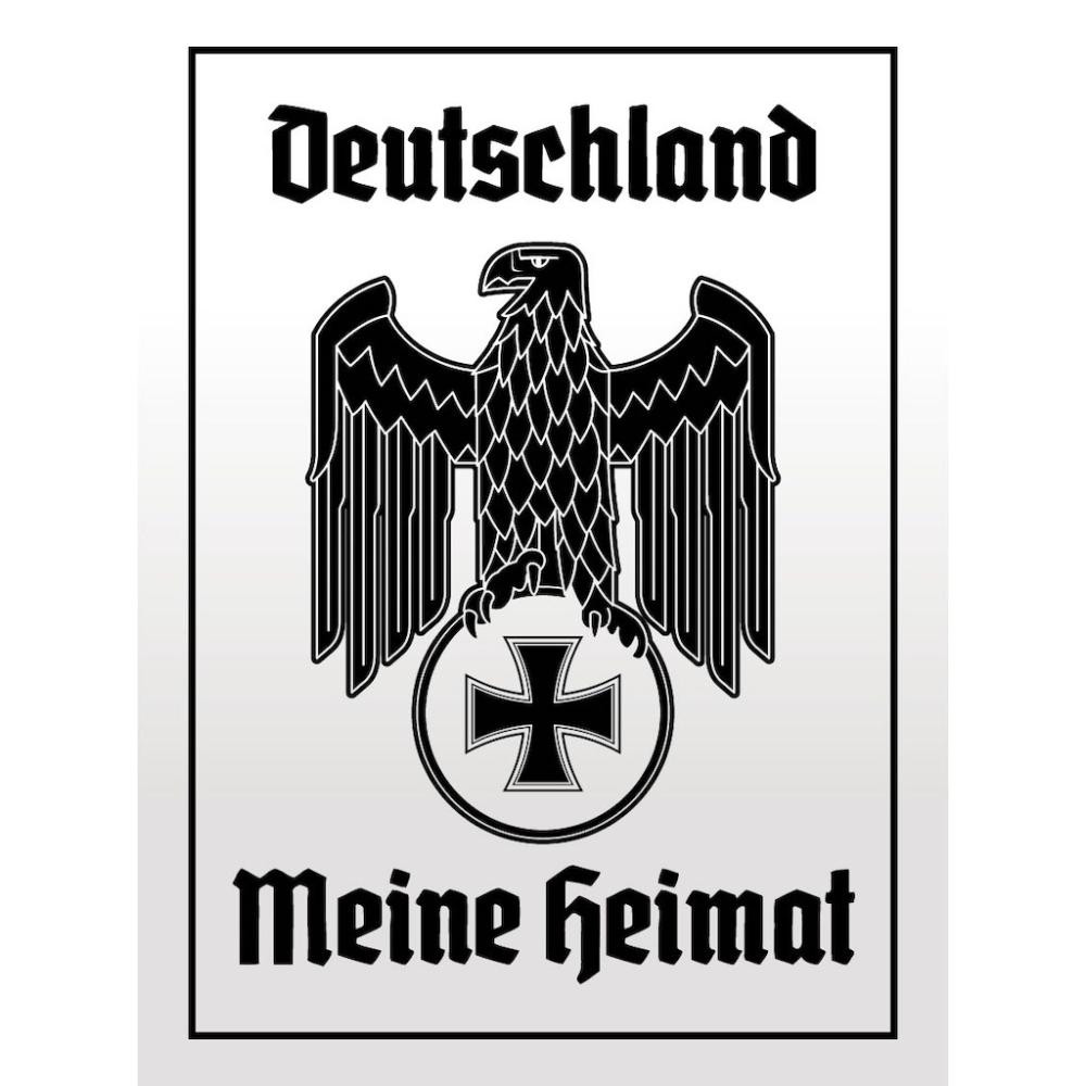 Blechschild - Adler Mein Heimat