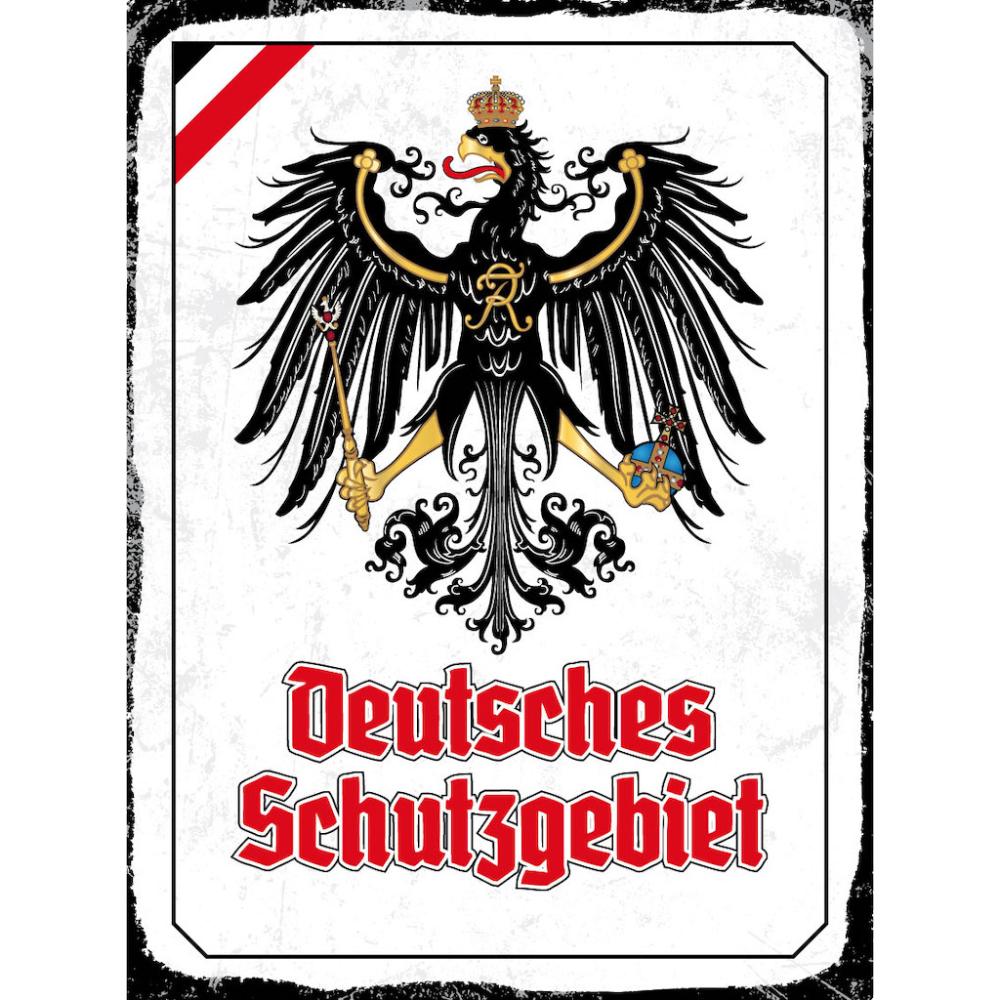 Blechschild - Adler D Schutzgebiet