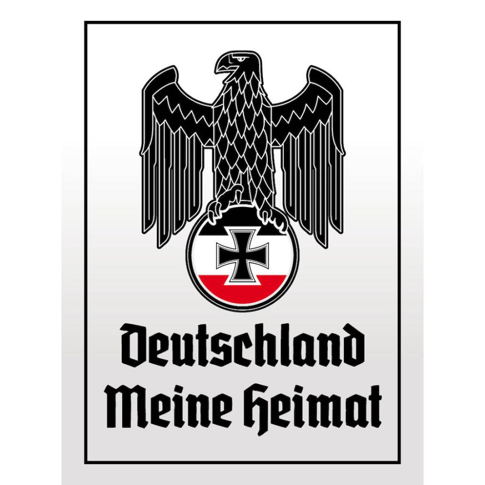 Blechschild - Adler Heimat