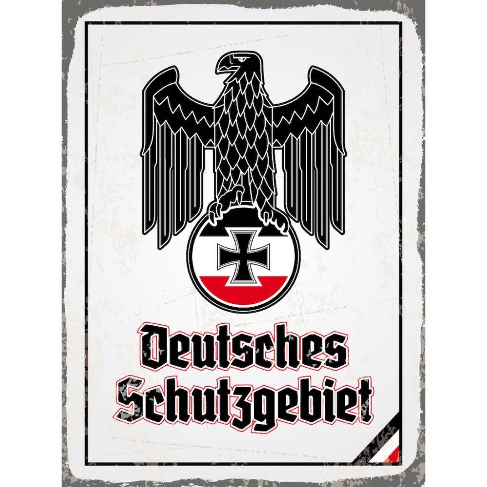 Blechschild - Adler D Schutzgebiet