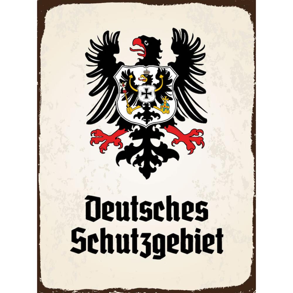 Blechschild - Adler D Schutzgebiet