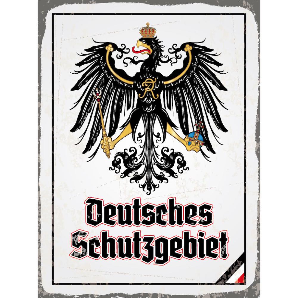 Blechschild - Adler D Schutzgebiet