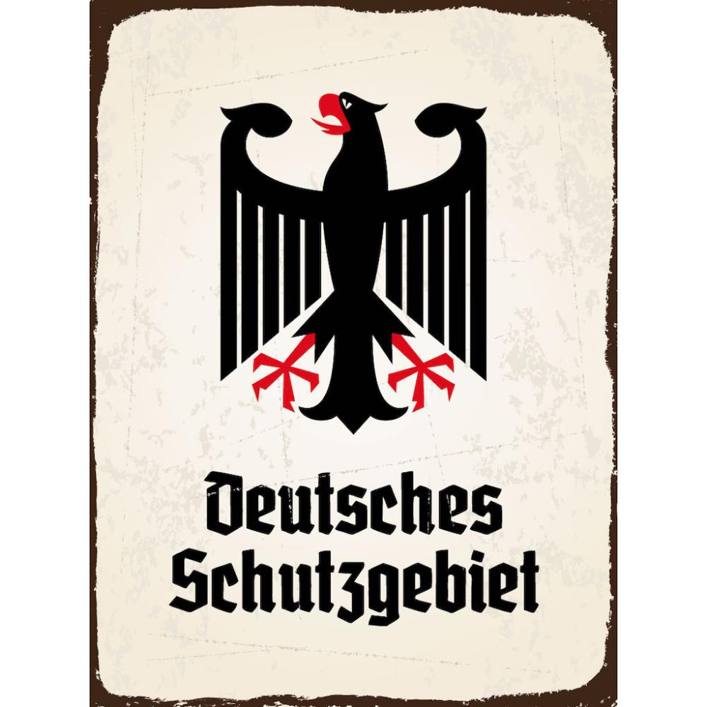 Blechschild - Adler D Schutzgebiet