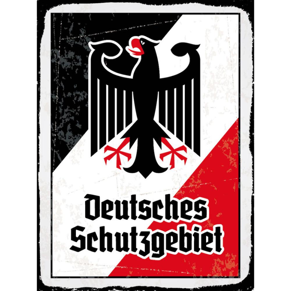 Blechschild - Adler D Schutzgebiet