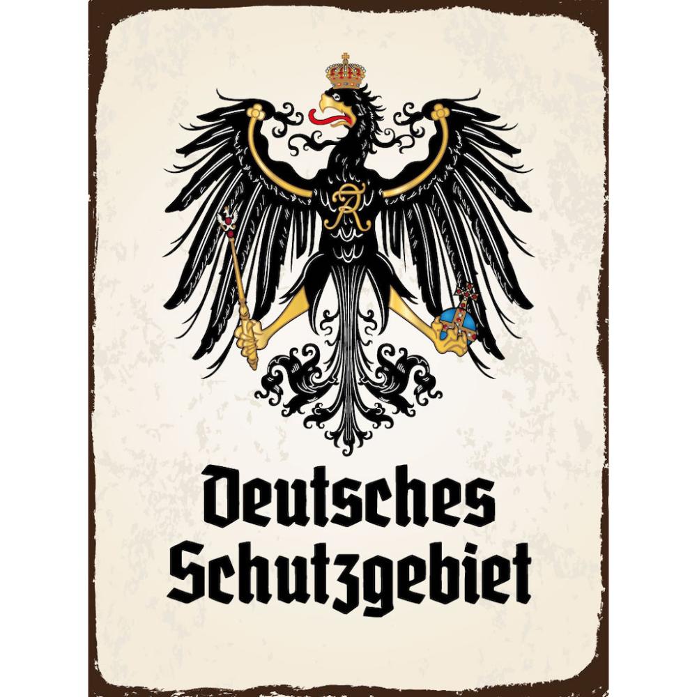 Blechschild - Adler D Schutzgebiet