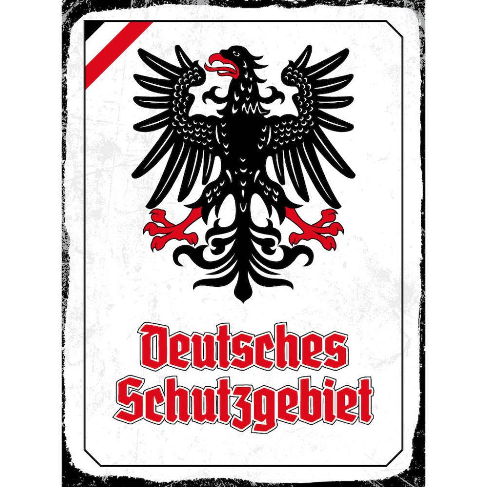 Blechschild - Adler D Schutzgebiet