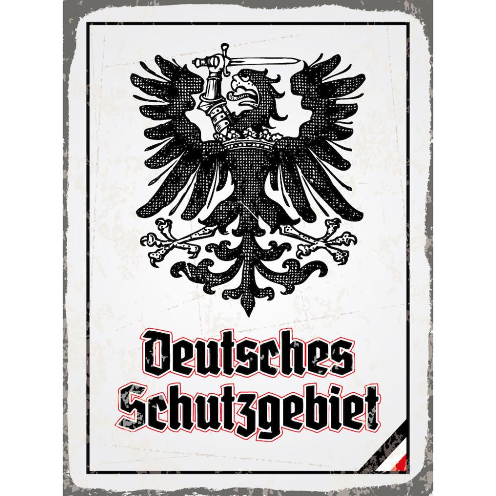 Blechschild - Adler D Schutzgebiet