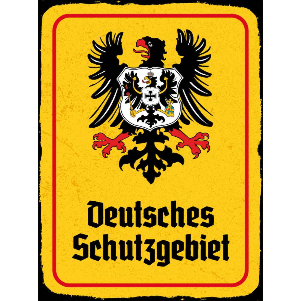 Blechschild - Adler D Schutzgebiet