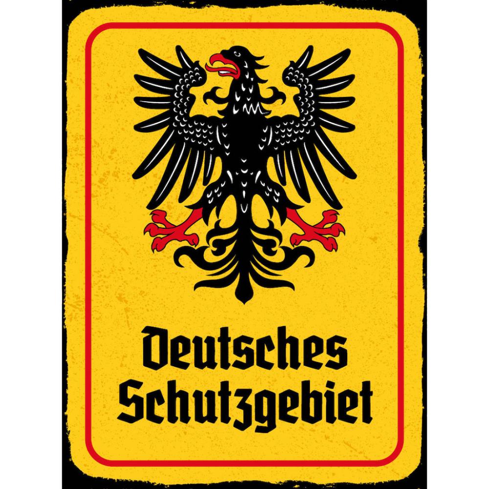 Blechschild - Adler D Schutzgebiet