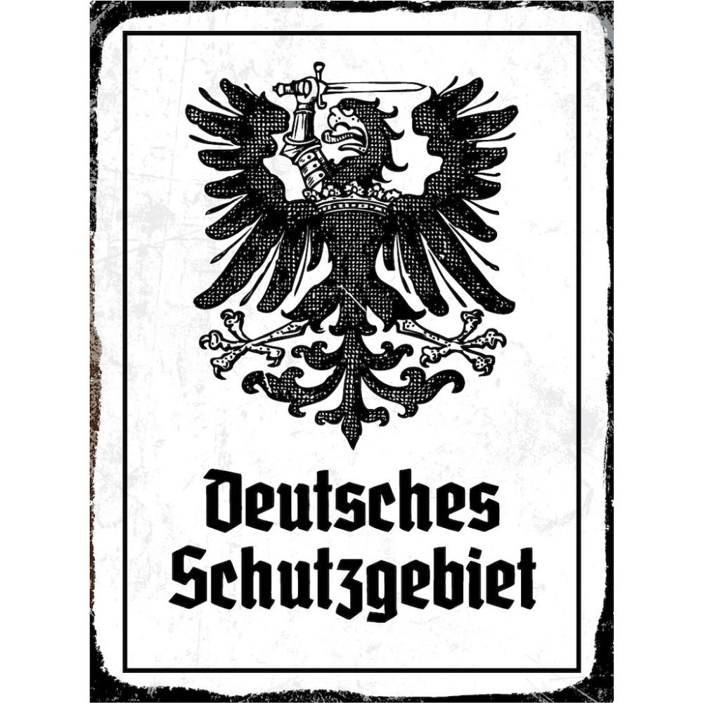 Blechschild - Adler D Schutzgebiet