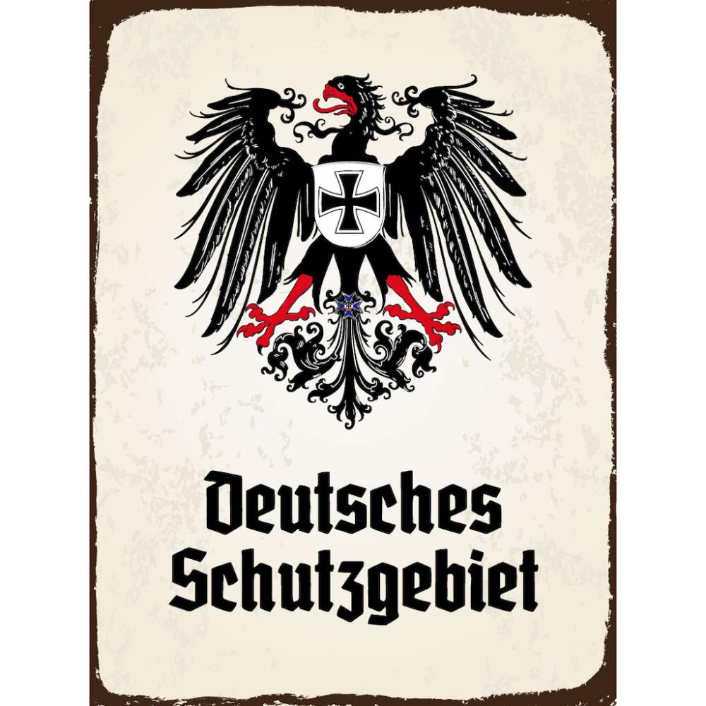 Blechschild - Adler D Schutzgebiet