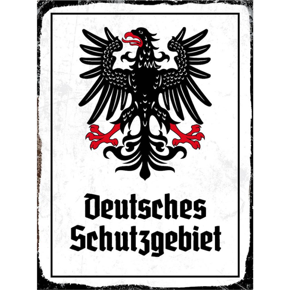 Blechschild - Adler D Schutzgebiet