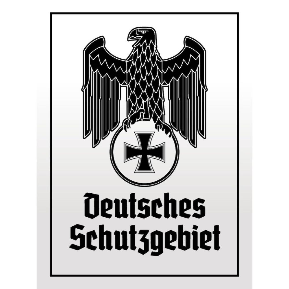 Blechschild - Adler D Schutzgebiet