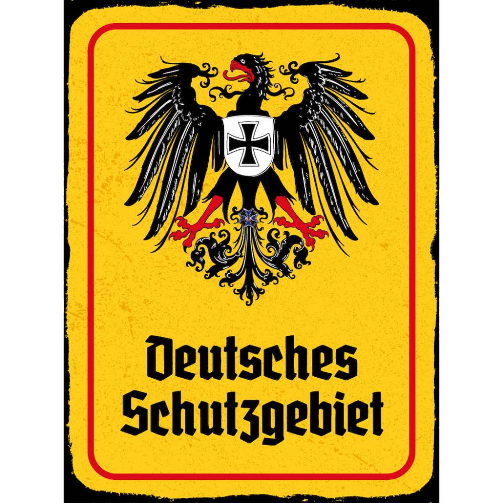 Blechschild - Adler D Schutzgebiet