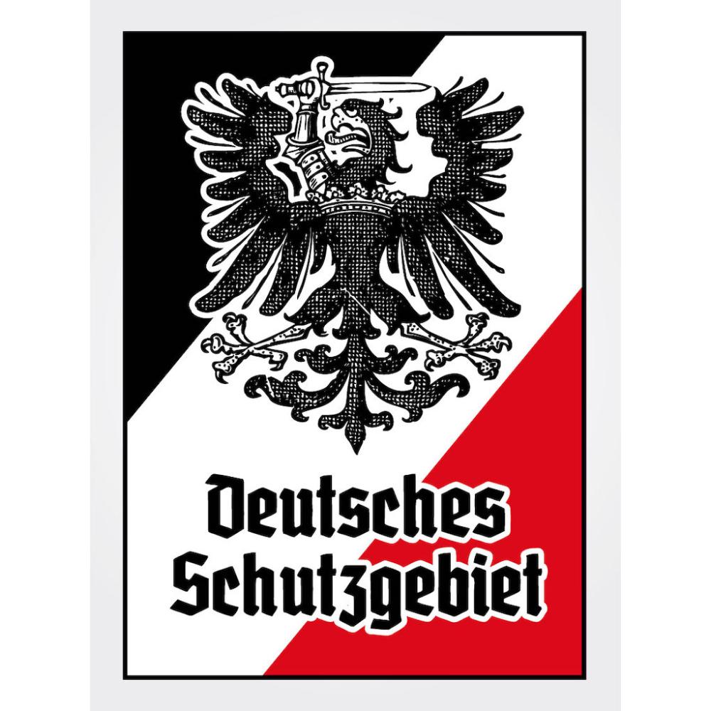 Blechschild - Adler D Schutzgebiet