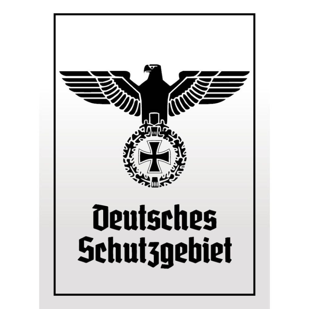 Blechschild - Adler D Schutzgebiet