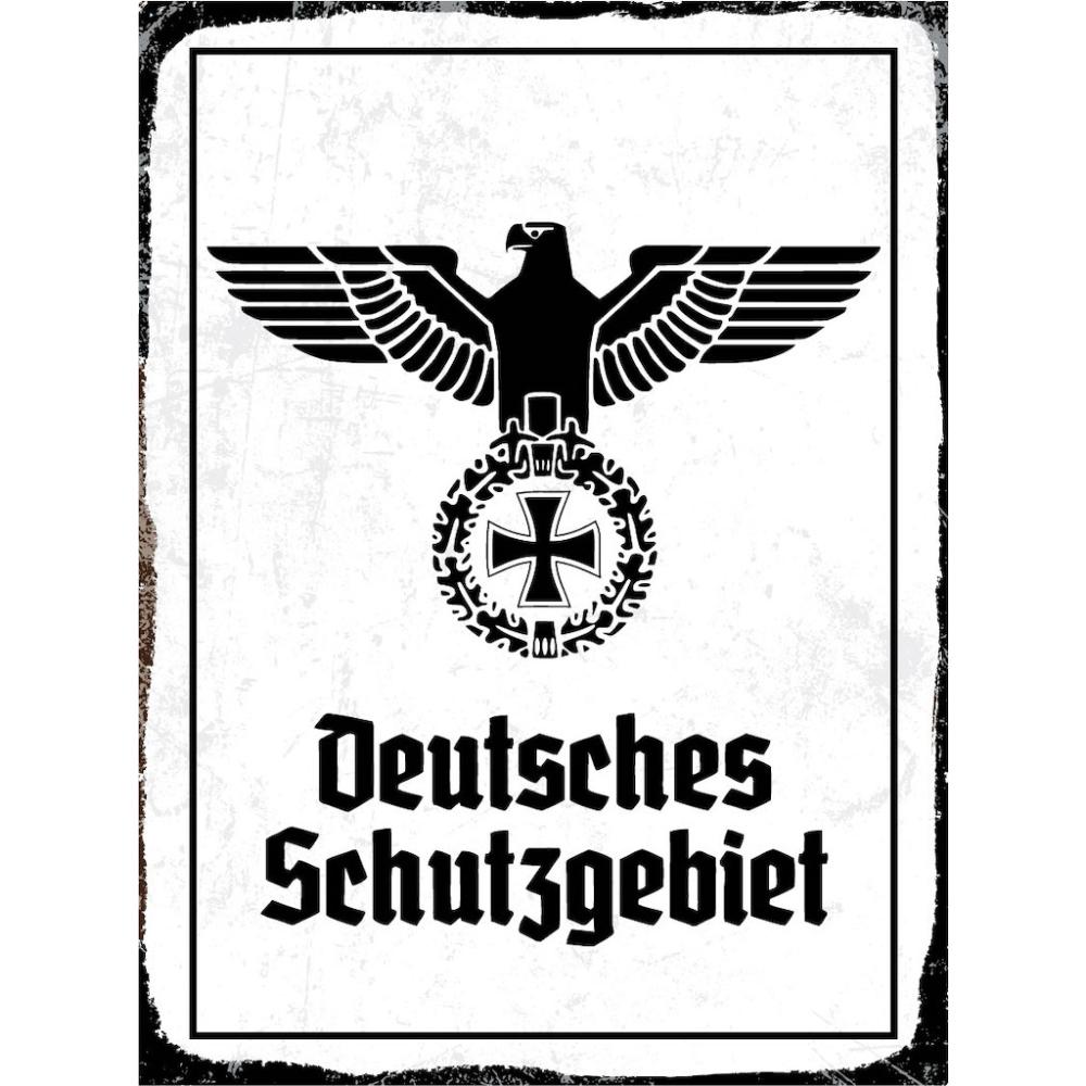 Blechschild - Adler D Schutzgebiet