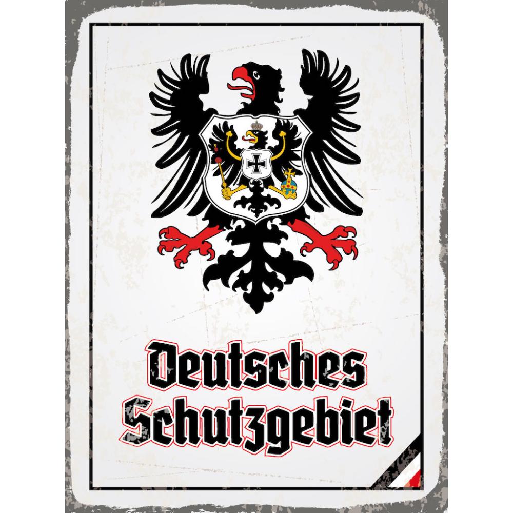 Blechschild - Adler D Schutzgebiet