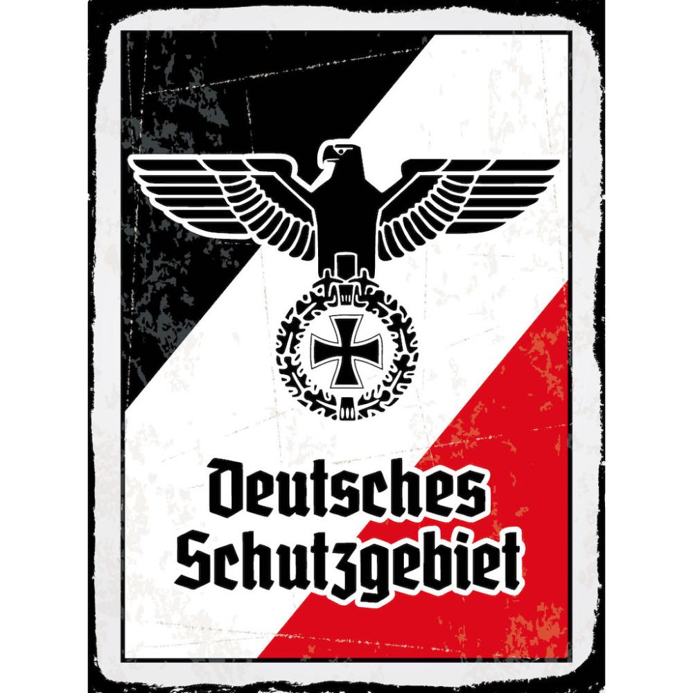 Blechschild - Adler D Schutzgebiet