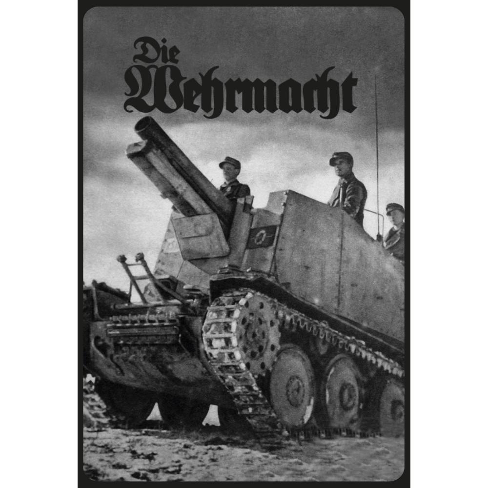 Blechschild - Die Wehrmacht - historisch