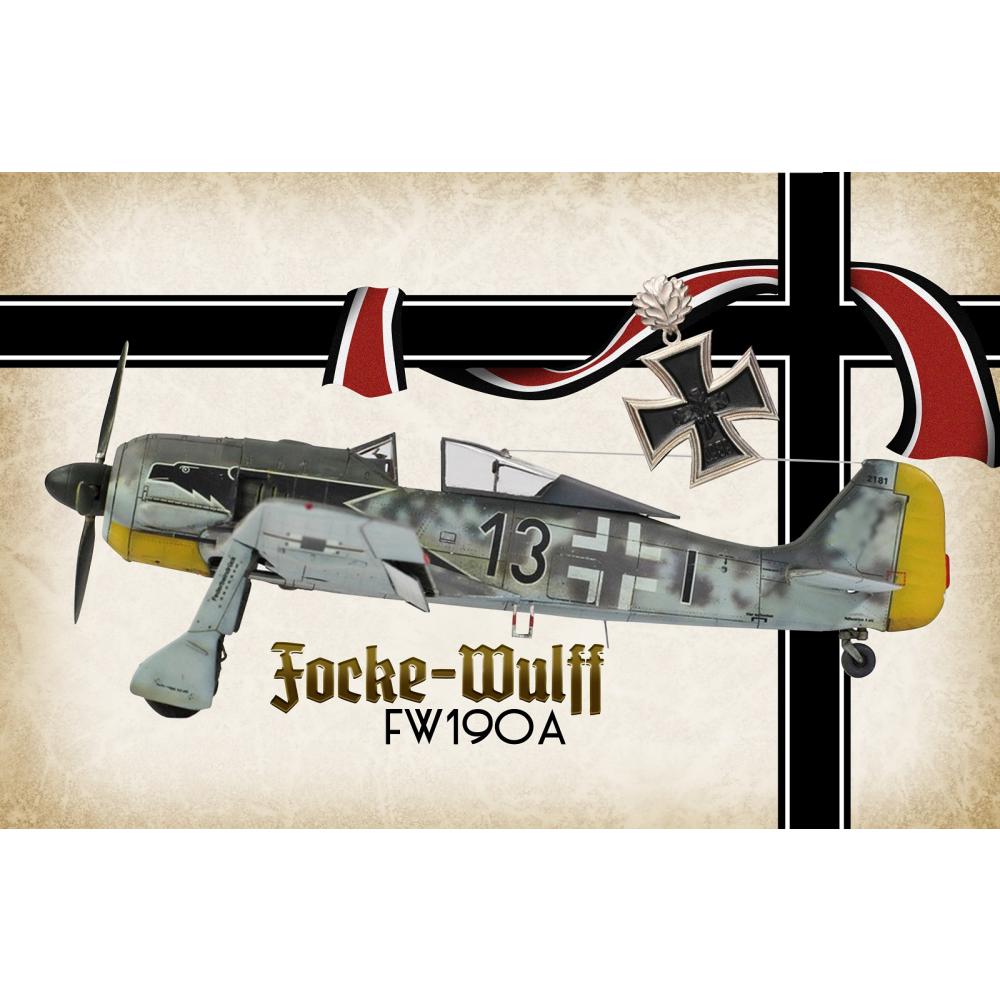 Blechschild - FW190a - historisch