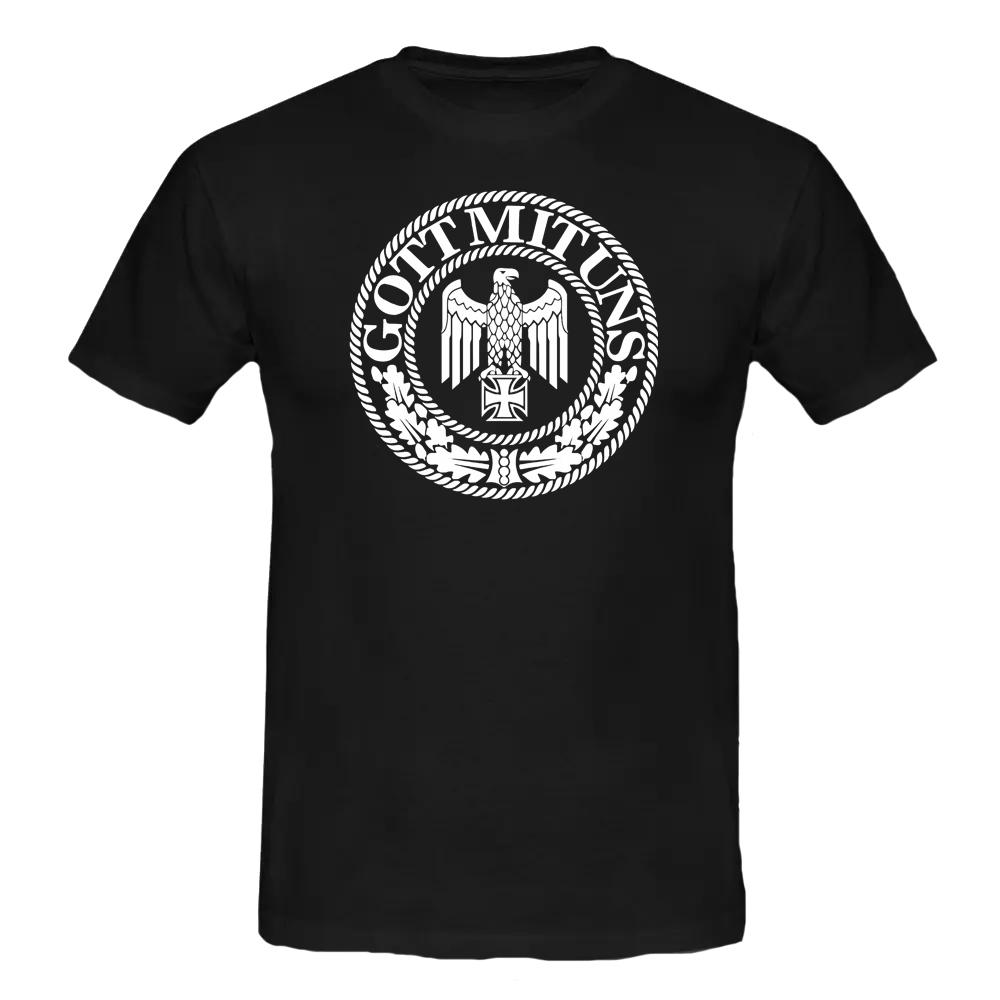 GOTT MIT UNS T-Shirt schwarz