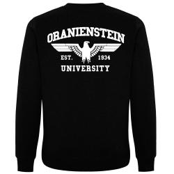 ORANIENSTEIN Pullover schwarz