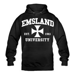 EMSLAND Hoody schwarz