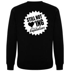 STILL NOT LOVING CAPITALISM Pullover schwarz