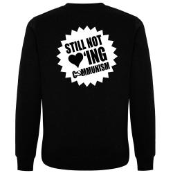 STILL NOT LOVING COMMUNISM Pullover schwarz