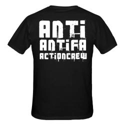 Anti-Antifa Actioncrew T-Shirt schwarz