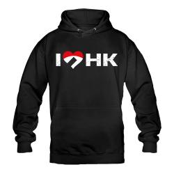 I <3 HK Hoody schwarz