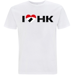 I <3 HK T-Shirt weiß