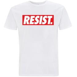 RESIST T-Shirt weiß