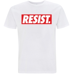 RESIST T-Shirt weiß