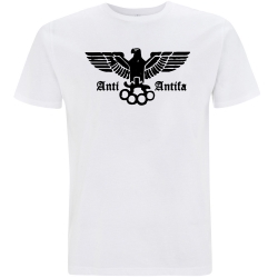 ANTI-ANTIFA T-Shirt weiß