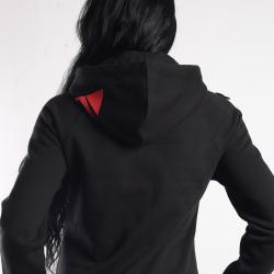 Hoody Antagonist schwarz Girly