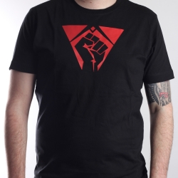 T-Shirt Fist schwarz