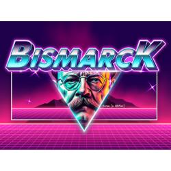 Bismarck, Retro grau melange TS