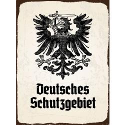 Blechschild - Adler D Schutzgebiet