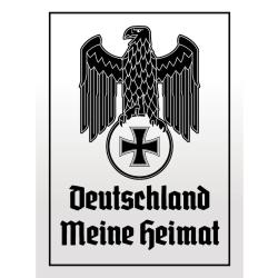 Blechschild - Adler Heimat