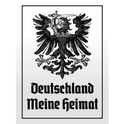 Blechschild - Adler Heimat