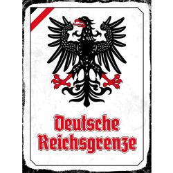 Blechschild - Adler D. Reichsgrenze