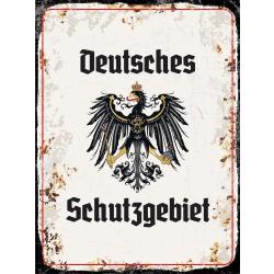 Blechschild - Adler D Schutzgebiet