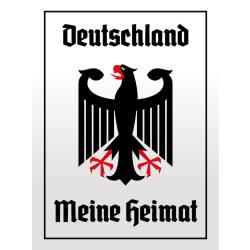 Blechschild - Adler Mein Heimat