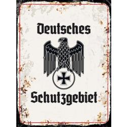 Blechschild - Adler D Schutzgebiet